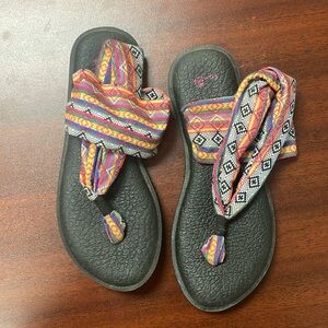 Sanuk Yoga Sling Sandals size 6.5
